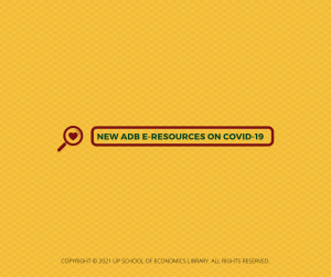 New ADB E-Resources on COVID-19