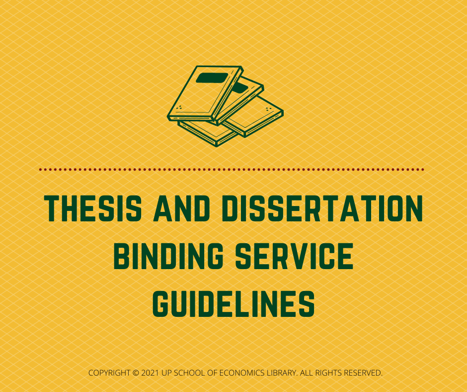 Temporary Library Service: Thesis & Dissertation Binding