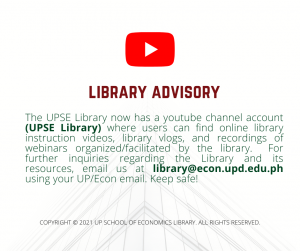 UPSE Library Youtube Channel